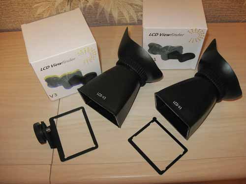   (LCD Viewfinder extender) V.1 for CANON 5DII, 7D, 500D, , , , 
